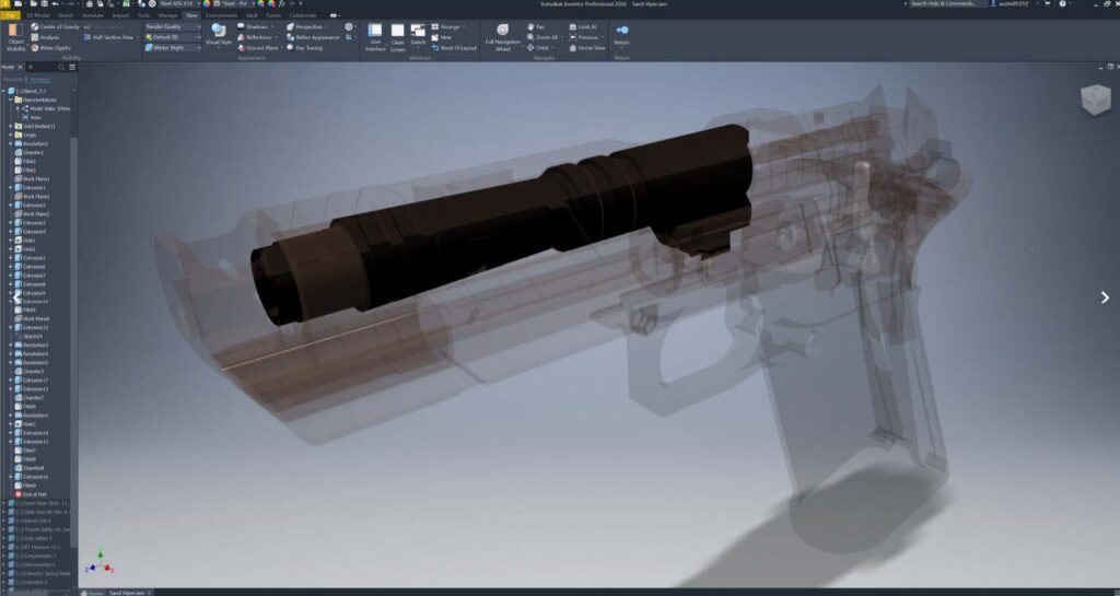 Firearm Components Design 